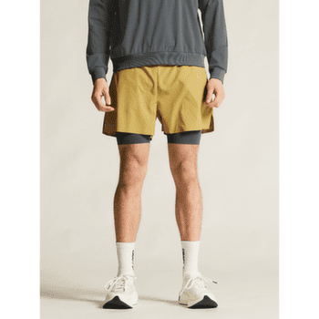 Szorty Craft Hypervent 2 v 1 Shorts Men KHAKI