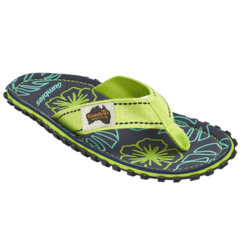 Klapki Gumbies Gumbies Lime Hibiscus Lime Hibiscus