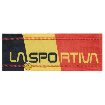 Opaska na głowę La Sportiva Diagonal Headband Black/Yellow