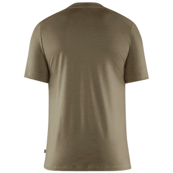 Koszulka z krótkim rękawem Fjällräven Abisko Wool SS Men Light Olive