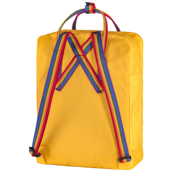 Plecak Fjällräven Kanken Rainbow Warm Yellow-Rainbow Pattern