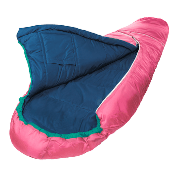 Śpiwór Grüezi bag Biopod Wolle Kids World Traveller Claret Red