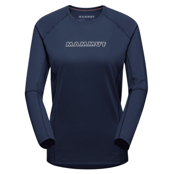Koszulka z długim rękawem Mammut Selun FL Longsleeve Women Logo marine 5118