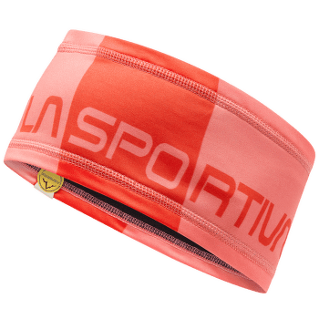 Opaska na głowę La Sportiva Diagonal Headband Flamingo/Cherry Tomato
