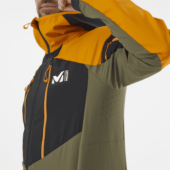 Bunda Millet M WHITE SHIELD JKT Men BOTTLE/MACAW GREEN
