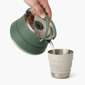 Czajnik Sea to Summit Detour Stainless Steel Collapsible Kettle - 1.6L Laurel Wreath Green