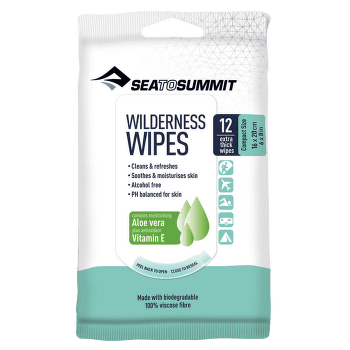 Higiena Sea to Summit Wildrness Wipes Compact - 12 pack