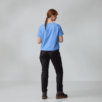 Koszulka z krótkim rękawem Fjällräven Fjällblomster Logo T-Shirt Women Chalk White