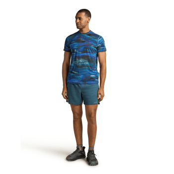 Koszulka z krótkim rękawem Icebreaker Merino Blend 125 Cool-Lite™ Speed SS Tee Fusion AOP Men ARCTIC/AOP