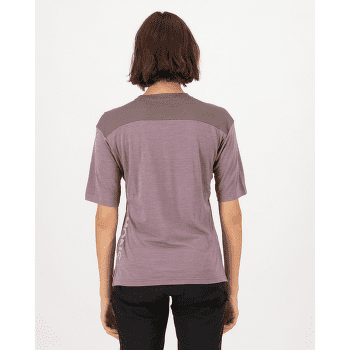 Koszulka z krótkim rękawem Mons Royale Diversion Merino Bike Jersey Short Sleeve Mauve / Iron
