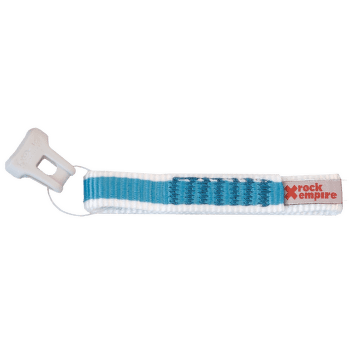 Pętla wspinaczkowa do ekspresów Rock Empire PA 20mm Azurová 004