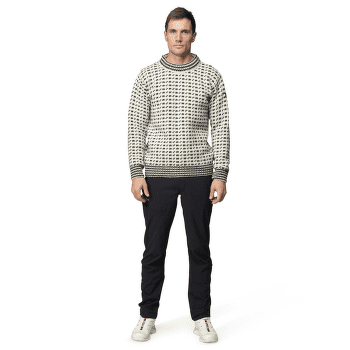 Sweter Devold Original Islender Crew Neck 150B  CHALK PINK/ANTHRACITE