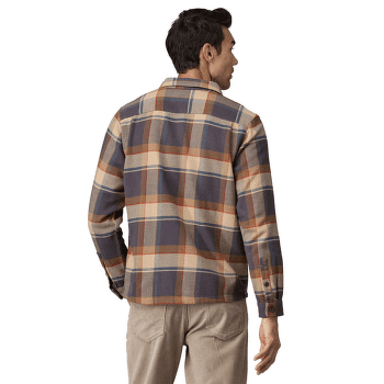 Koszula z długim rękawem Patagonia Fjord Flannel Shirt Men Hibernate: Sunken Blue