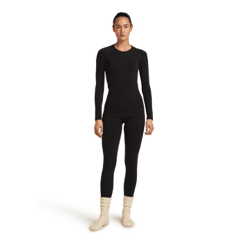Koszulka z długim rękawem Icebreaker Merino 260 ZoneKnit™ Seamless LS Crewe Women BLACK