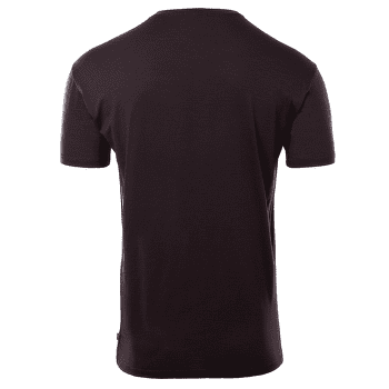 Koszulka z krótkim rękawem Aclima LightWool 180 Classic Tee Men Chocolate Plum