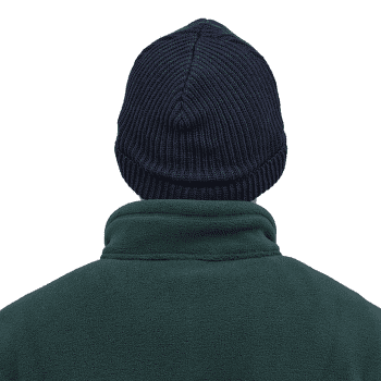 Czapki Patagonia Fishermans Rolled Beanie Contrast Stripe: Black