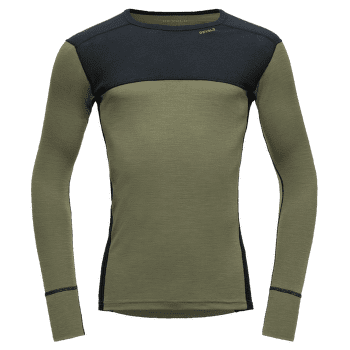 Koszulka z długim rękawem Devold Lauparen Merino 190 Shirt Men 284A INK/LICHEN/BLACK
