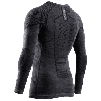 Koszulka z długim rękawem X-Bionic SYMBIO MERINO SHIRT LS MEN Rhino Grey