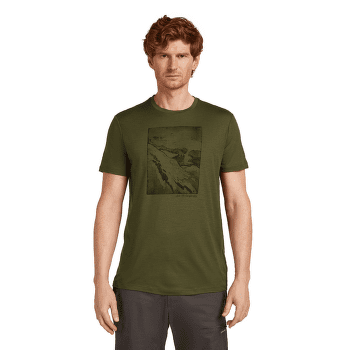 Koszulka z krótkim rękawem Icebreaker Merino 150 Tech Lite SS Tee Summit Men LODEN
