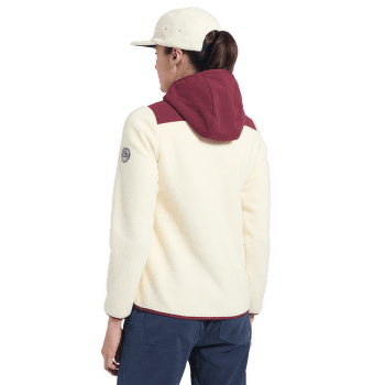 Bluza La Sportiva GUIDANCE SHERPA HOODY WOMEN Chalk/Redwood