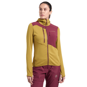 Bunda La Sportiva LUCENDRO THERMAL HOODY WOMEN Savana/Redwood