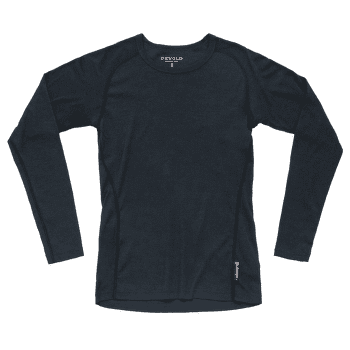 Koszulka z długim rękawem Devold Lauparen Merino 190 Base Shirt Women 284A INK