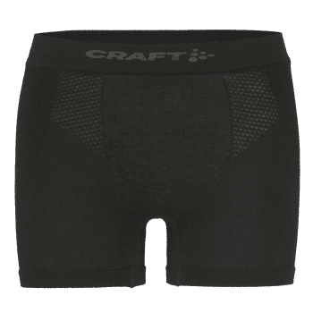 Bokserki Craft Wool Seamless Boxer 3-inch Men 999000 Black