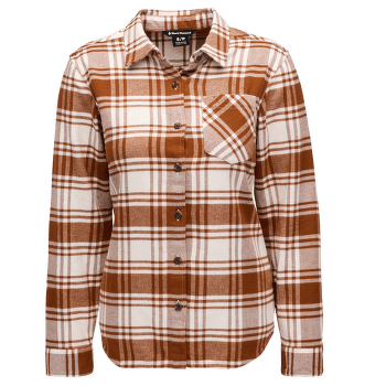 Koszula z długim rękawem Black Diamond Project Flannel Women Clay-Off White Plaid