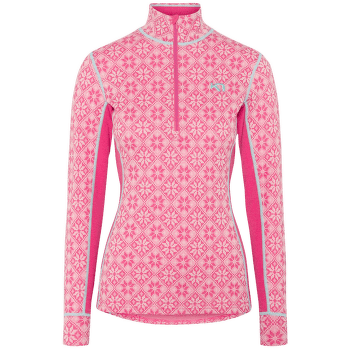 Koszulka z długim rękawem Kari Traa Rose H/Z (622691) SPINK/BRIGHT PINK