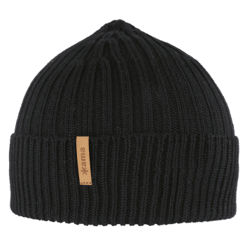 Czapki Kama KNITTED MERINO BEANIE KAMA A177 black 110