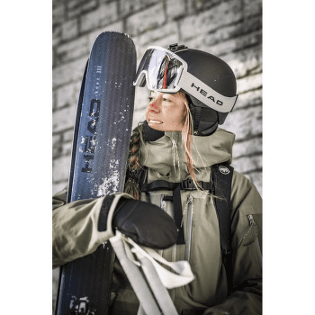 Rękawice Hestra Fall Line Mitt Women Bordeaux