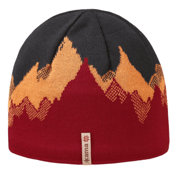Czapki Kama Knitted Merino beanie Kamakadze K64 124 red