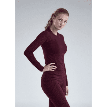 Koszulka z długim rękawem Devold Duo Active Shirt Women (328 226) 753A  MARSALA
