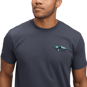 Koszulka z krótkim rękawem Black Diamond Mountainscape SS Tee Men Agave