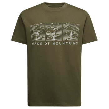 Koszulka z krótkim rękawem La Sportiva MADE OF MOUNTAIN Men Cypress/Chalk