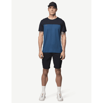 Koszulka z krótkim rękawem Devold Classic Linear Tee Men 250B  ROYAL/INK