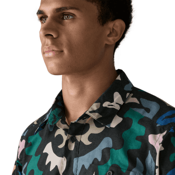 Koszulka z krótkim rękawem Patagonia Go To Shirt Men Flourish: Abundant Blue