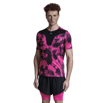 Koszulka z krótkim rękawem X-Bionic X-BIONIC® COREFUSION RUN SHIRT SS MEN WOLFPACK/BLACK/NEO PINK