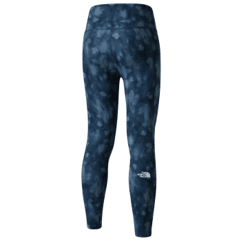 Legginsy The North Face Flex 25IN Tight-Print Women JZ9 SUMMIT NAVY DIFFUSED NATURE PRINT