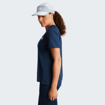 Koszulka z krótkim rękawem The North Face Flex Geo Embossed Short Sleeve Reg T-Shirt Women SUMMIT NAVY