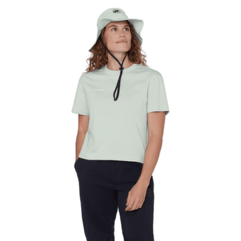 Koszulka z krótkim rękawem Mammut MAMMUT BASE CROPPED T-SHIRT WOMEN MINI LOGO 3818 dark mammut red