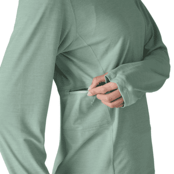Koszulka z długim rękawem Patagonia Long-Sleeved Cap Cool Sun Shirt Women Nouveau Green - Blue Sage X-Dye