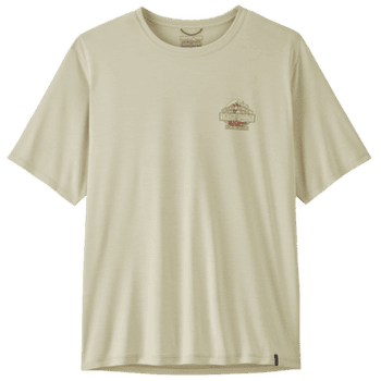 Koszulka z krótkim rękawem Patagonia Cap Cool Daily Shirt - Great Waves Men Dyno White