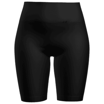 Szorty Icebreaker Merino Blend 260 Seamless Rib 8" High Rise Shorts Women BLACK