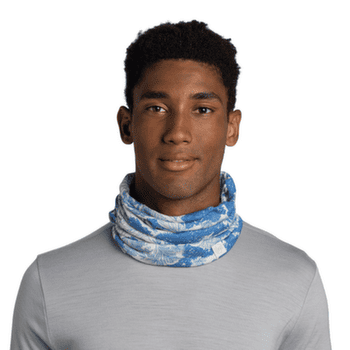 Chusta Buff MERINO LIGHTWEIGHT DIGITAL PRINTS LOER BLUE