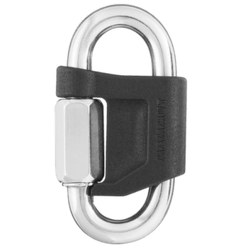 Karabinek wspinaczkowy Mammut Maillon Anti-Twist Lock black 0001