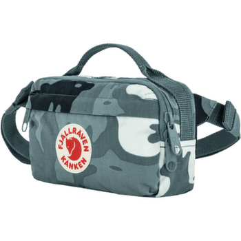 Nerka Fjällräven KANKEN GRAPHICS HIP PACK Nimbus Blue-Hidden Animals