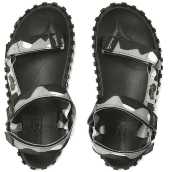Sandały Gumbies Scrambler Sandal - Black & Grey Black / Grey