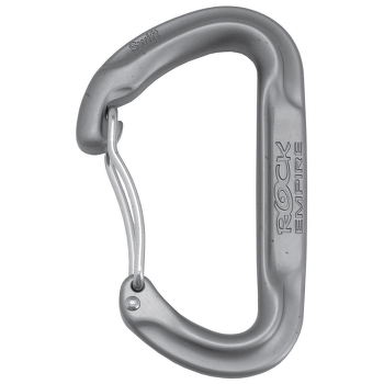 Karabinek wspinaczkowy Rock Empire Swift (ZRC041) Šedá