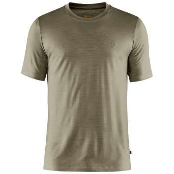 Koszulka z krótkim rękawem Fjällräven Abisko Wool SS Men Light Olive